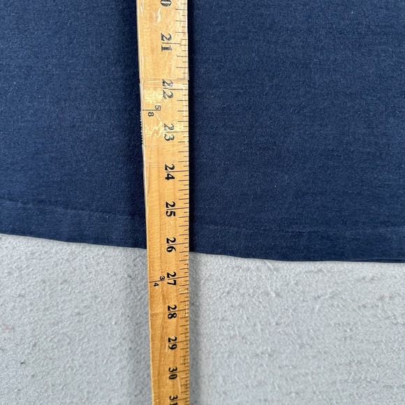 Vtg 90s Orion And The Wolves T Shirt Men's Medium Blue Wolf‎ Nature Stars - Picture 12 of 16